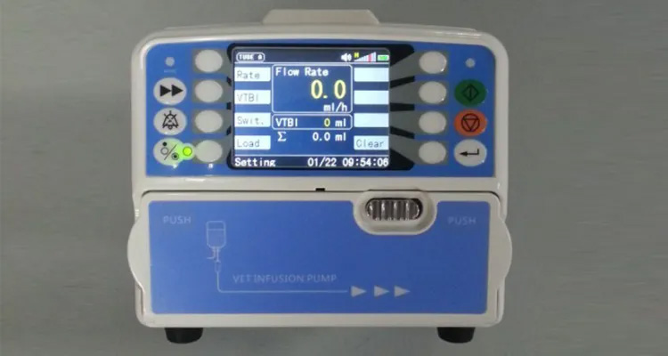 Portable Vet Infusion Pump WKT-100VET Veterinary Infusion Pump for Animal Hospital